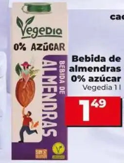 Dia Vegedia - bebida de almendras 0% azúcar oferta