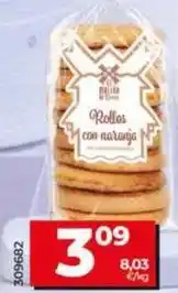 Dia El molino de dia - rollos con naranja oferta