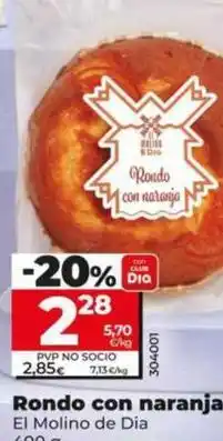 Dia El molino de dia - rondo con naranja oferta