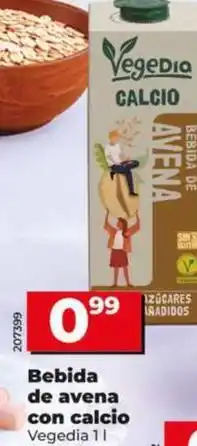 Dia Vegedia - bebida de avena con calcio oferta