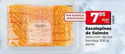 Dia Seleccion de dia - escalopines de salmón oferta