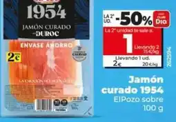 Dia Elpozo - jamón curado 1954 oferta