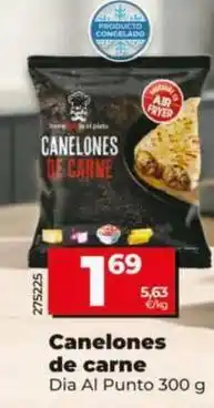 Dia Dia al punto - canelones de carne oferta