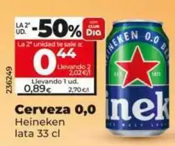 Dia Heineken - cerveza 0,0 oferta