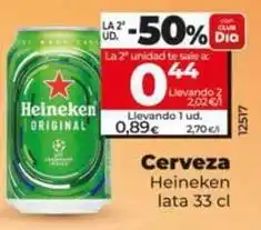 Dia Heineken - cerveza oferta