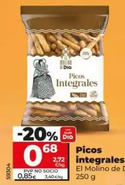 Dia El molino de dia - picos integrales oferta
