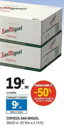 San miguel - cerveza