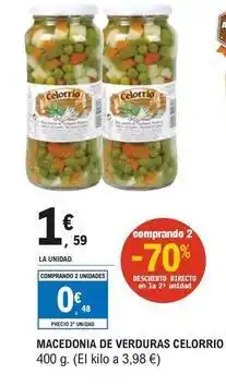E.Leclerc Celorrio - macedonia de verduras oferta