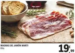 E.Leclerc Martí - magras de jamon oferta