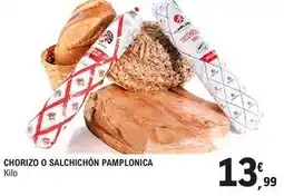E.Leclerc Pamplonica - chorizo o salchichon oferta