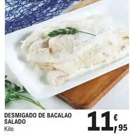 E.Leclerc Desmigado de bacalao salado oferta