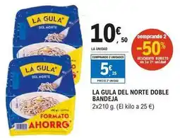 E.Leclerc La gula del norte - doble bandeja oferta