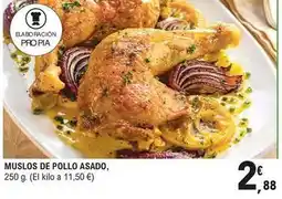 E.Leclerc Muslos de pollo asado oferta