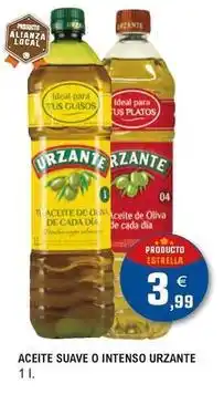 E.Leclerc Urzante - aceite suave o intenso oferta