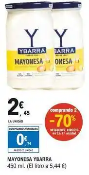 E.Leclerc Ybarra - mayonesa oferta