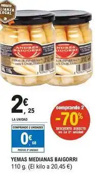 E.Leclerc Baigorri - yemas medianas oferta