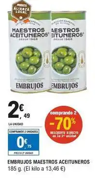 E.Leclerc Maestros aceituneros - embrujos oferta