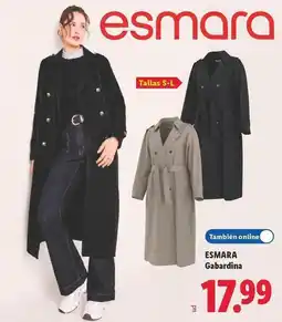 Lidl Esmara - gabardina oferta
