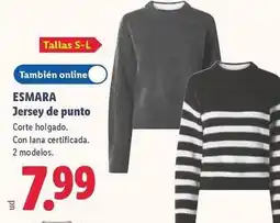 Lidl Esmara - jersey de punto oferta