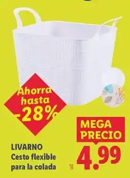 Lidl Livarno - cesto flexible para la colada oferta