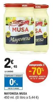 E.Leclerc Musa - mayonesa oferta