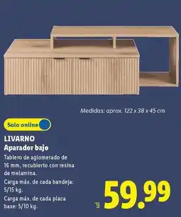 Lidl Livarno - aparador bajo oferta