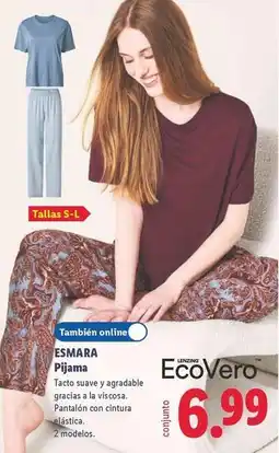 Lidl Esmara - pijama oferta