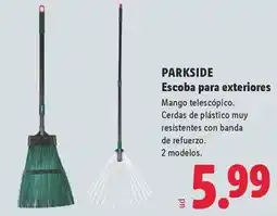 Lidl Parkside - escoba para exteriores oferta