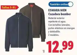 Lidl Esmara men - cazadora bomber oferta
