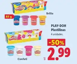 Lidl Play-doh - plastilinas oferta