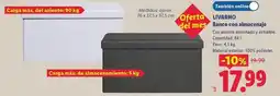 Lidl Livarno - banco con almacenaje oferta
