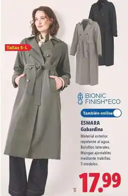 Lidl Esmara - gabardina oferta