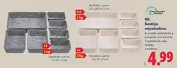 Lidl W5 - bandejas organizadoras oferta