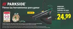 Lidl Parkside - aspiradora / sopladora de hojas oferta