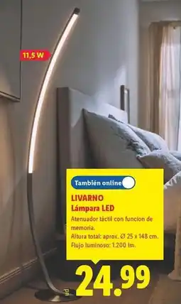 Lidl Livarno - lámpara led oferta
