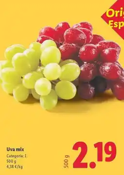 Lidl Uva mix oferta