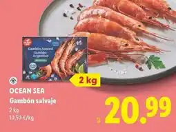 Lidl Ocean sea - gambon salvaje oferta