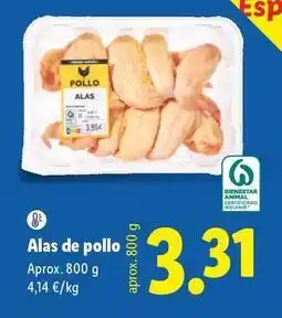 Lidl Alas de pollo oferta