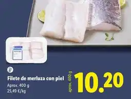 Lidl Filete de merluza con piel oferta