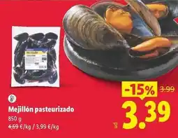 Lidl Mejillon pasteurizado oferta