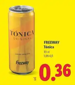 Lidl Freeway - tonica oferta