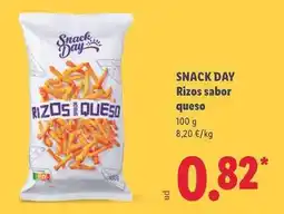 Lidl Snack day - rizos sabor queso oferta