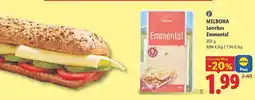 Lidl Milbona - lonchas emmental oferta
