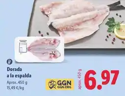 Lidl Dorada a la espalda oferta