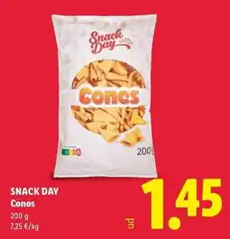 Lidl Snack day - conos oferta