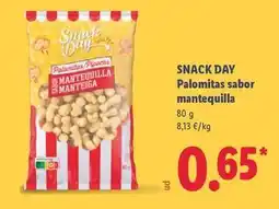 Lidl Snack day - palomitas sabor mantequilla oferta