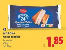 Lidl Milbona - queso fundido oferta