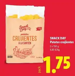 Lidl Snack day - patatas crujientes oferta