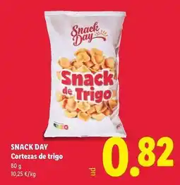 Lidl Snack day - cortezas de trigo oferta