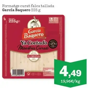 García Baquero formatge curat falca tallada